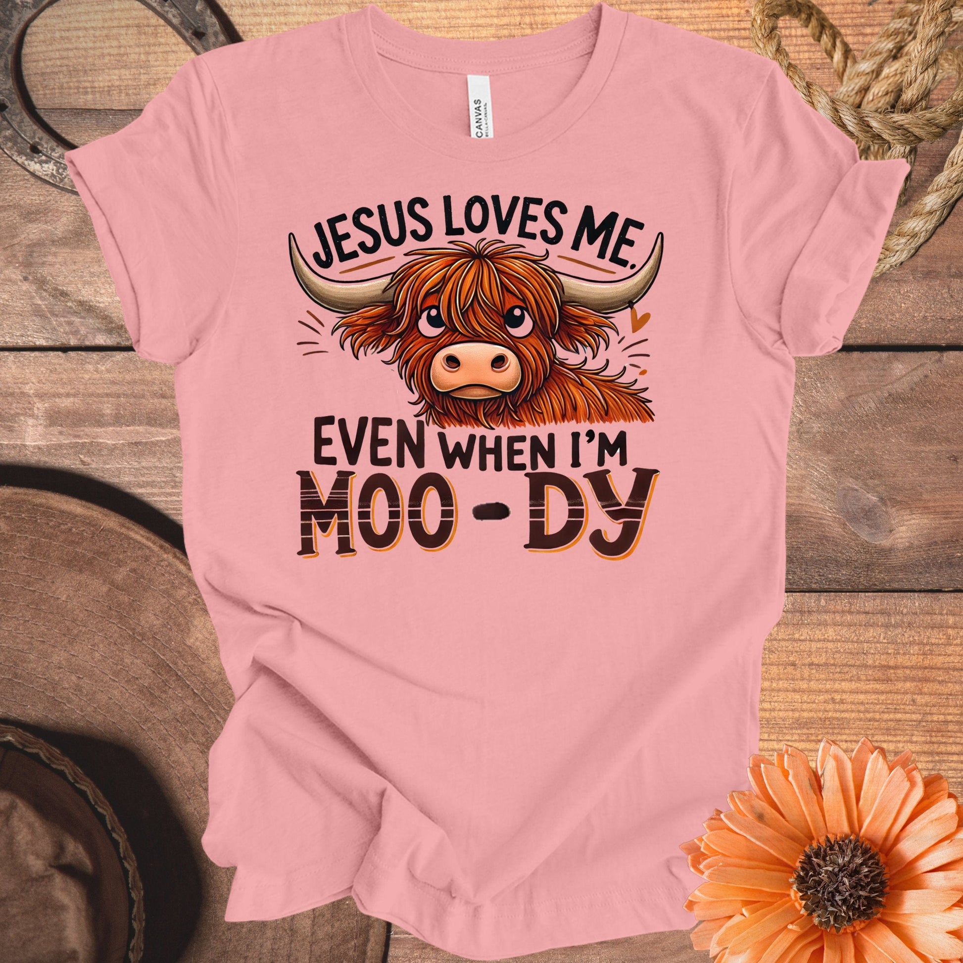 Jesus Loves Me Even When I'm Moo-dy product type