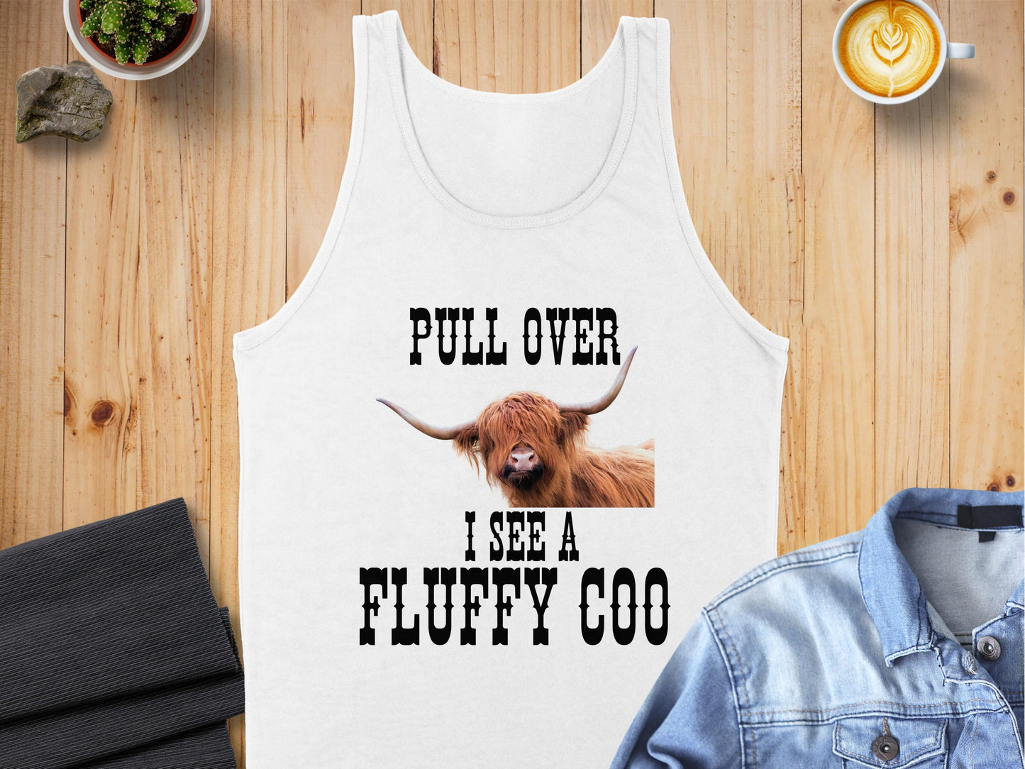 Pull Over I See A Fluffy Coo Tank Top product