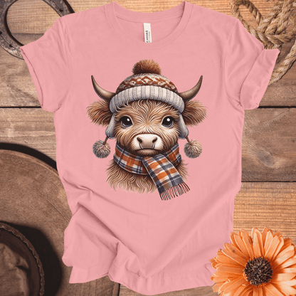 Cozy Highland Cow T-Shirt