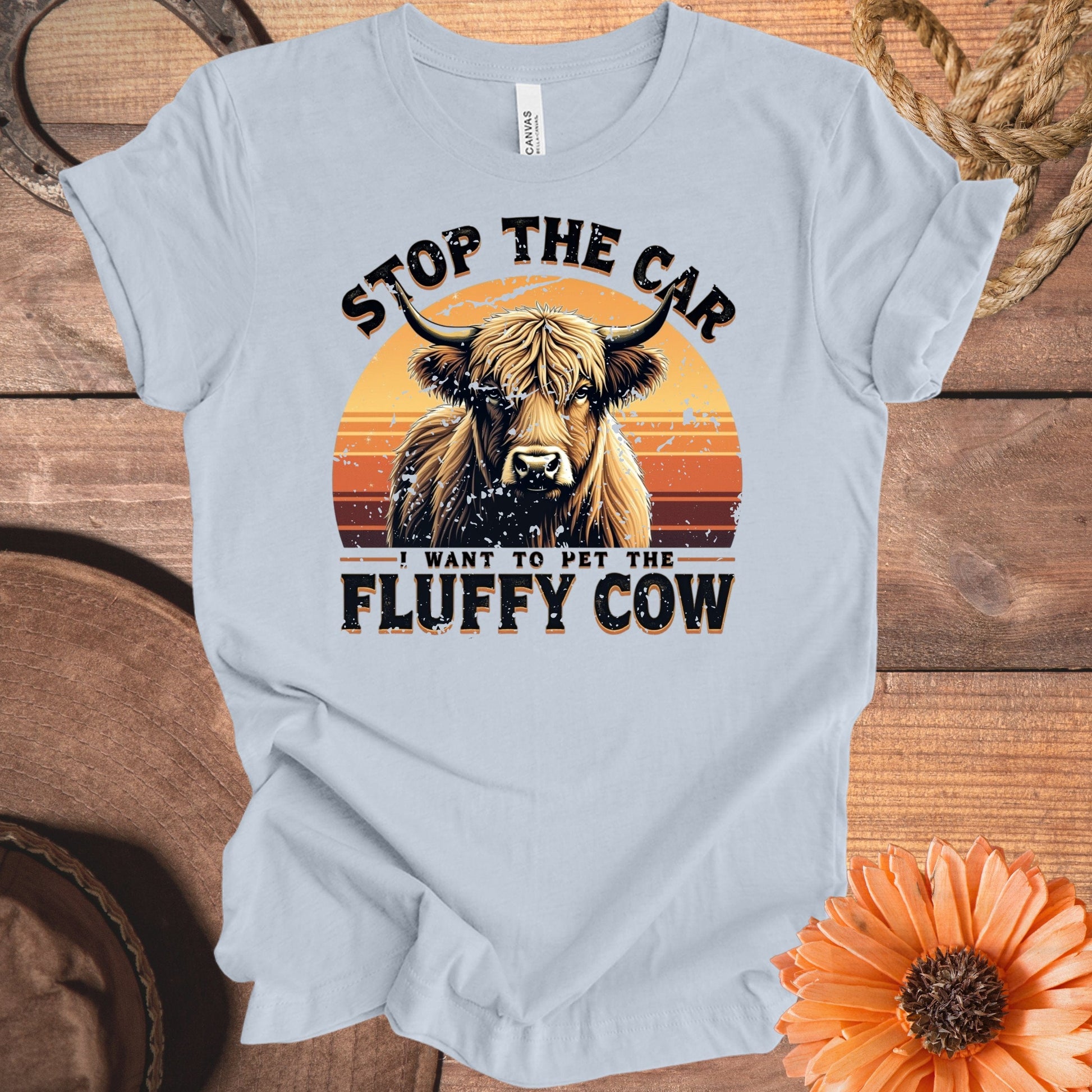 Stop The Car Want To Pet The Fluffy Cow product type