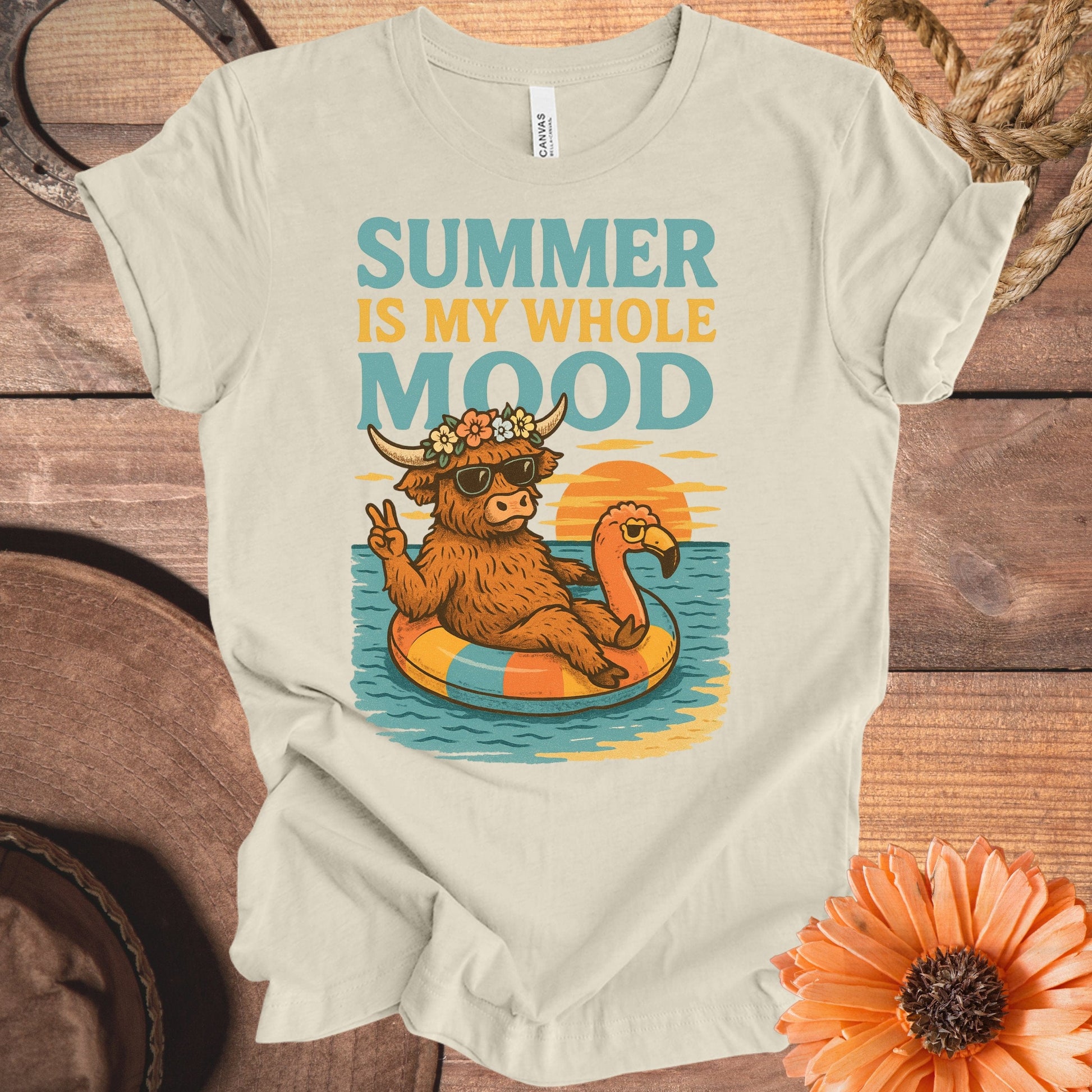 Summer Is My Whole Mood Graphic T-Shirt product