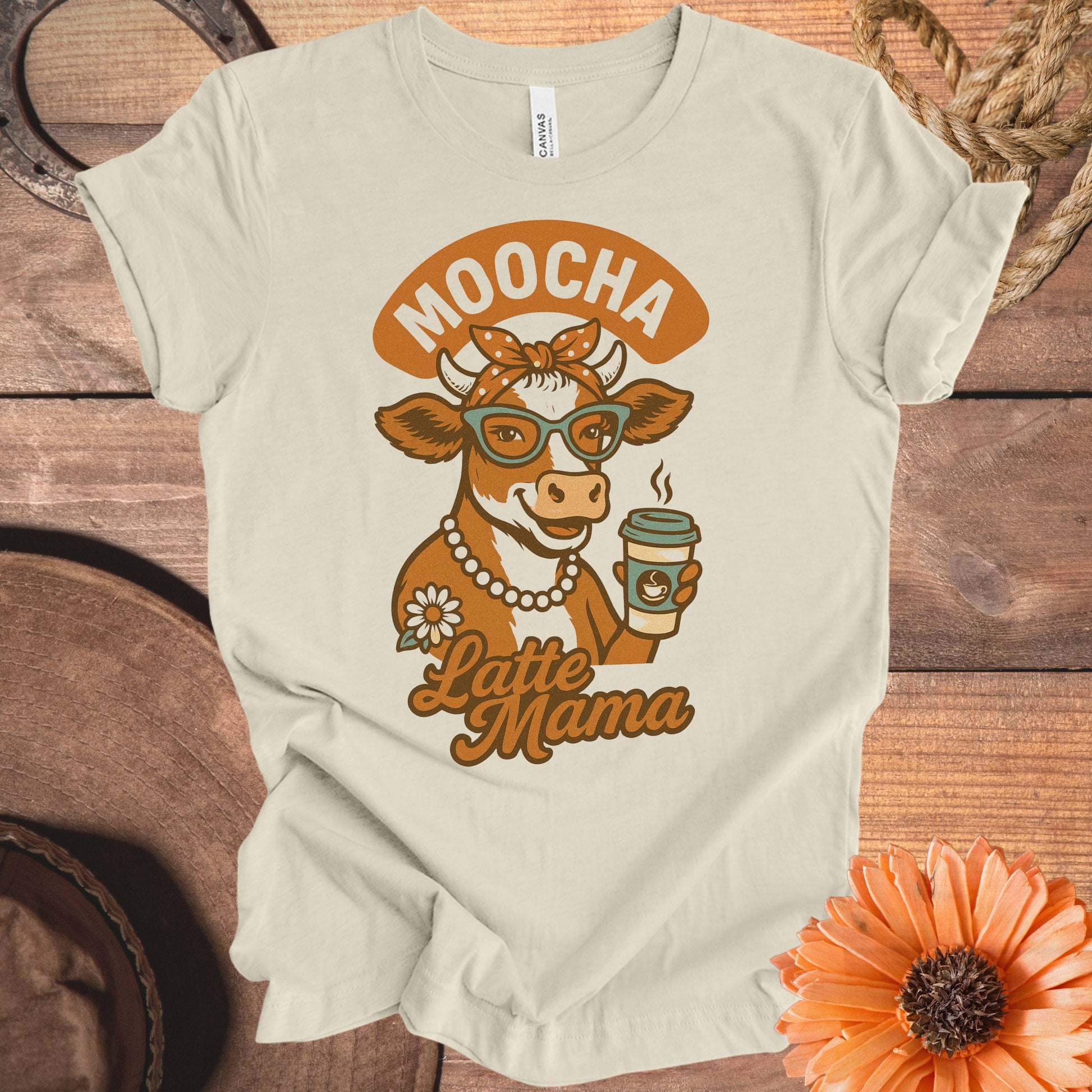 Moocha Latte Mama Graphic Tee shirt product type
