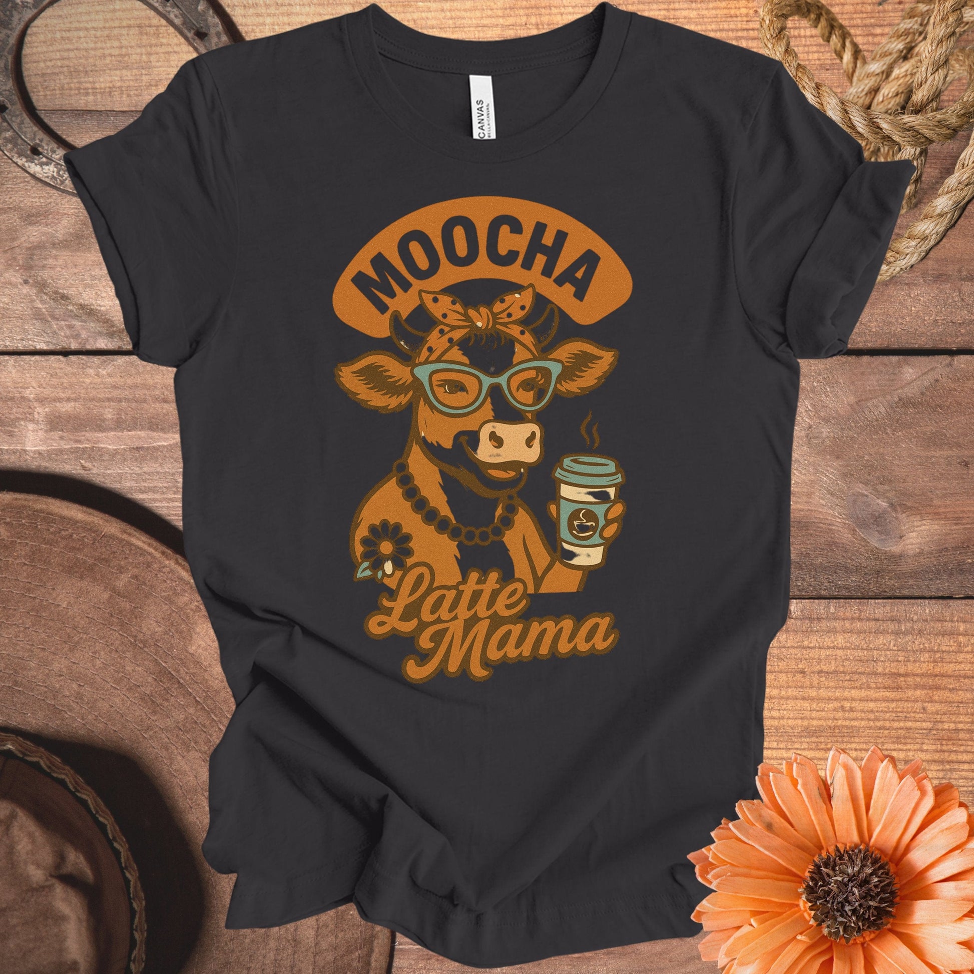 Moocha Latte Mama Graphic T-Shirt Coffee Lover product
