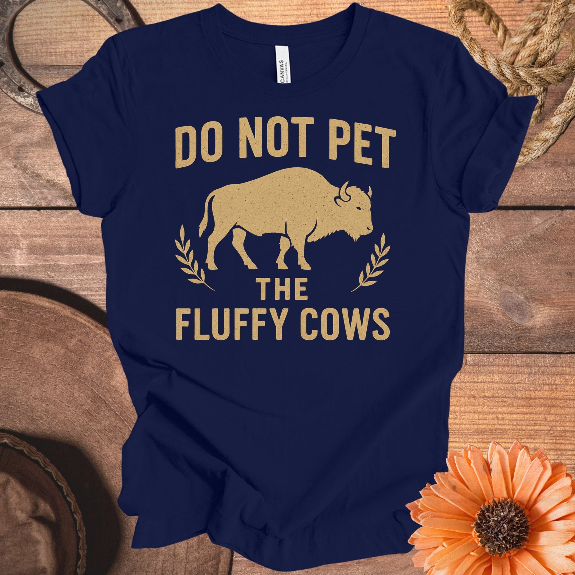Do Not Pet The Fluffy Cows Short Sleeve T-shirt product