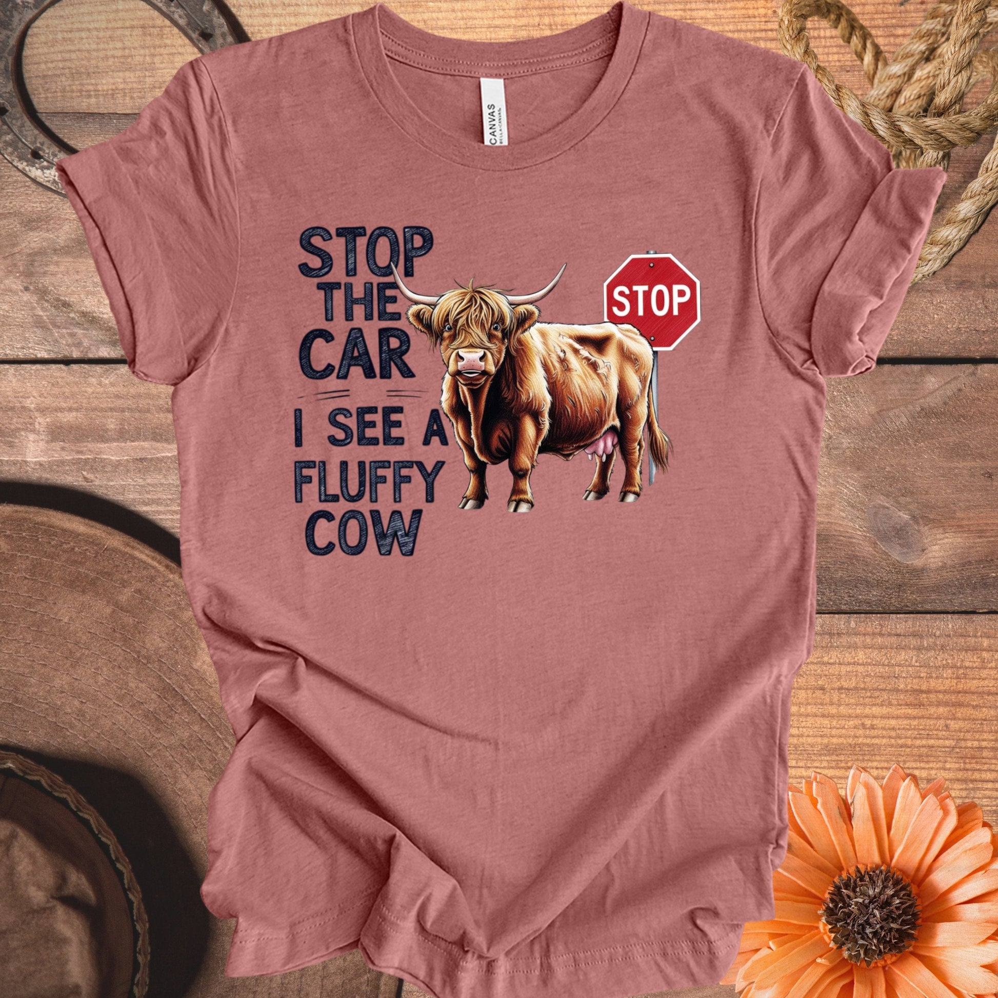 Stop The Car I See A Fluffy Cow Shirt product