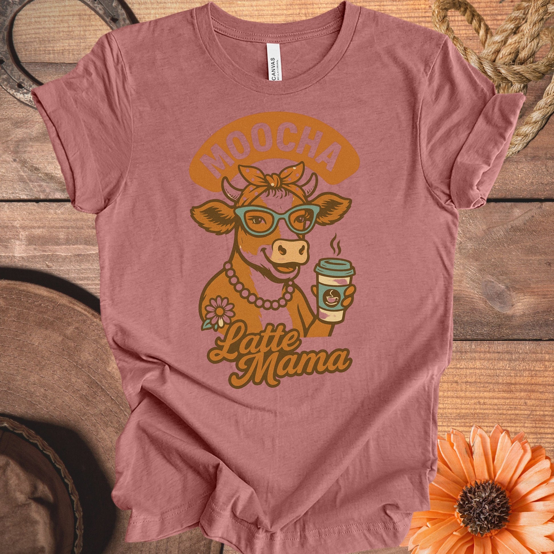 Moocha Latte Mama Graphic Tee Shirt product type