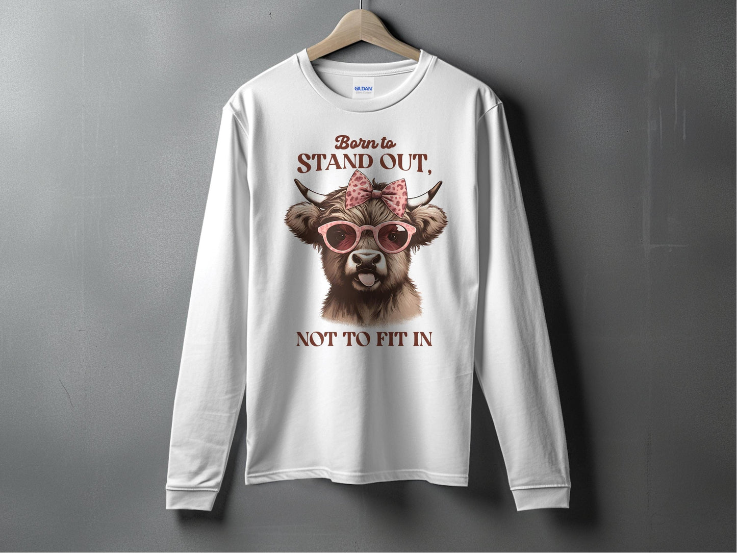 Born to Stand Out Not to Fit In graphic shirt product type