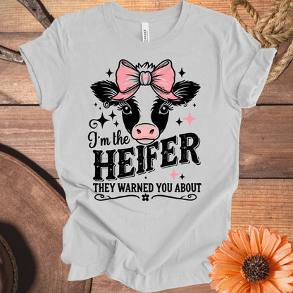 I'm the Heifer They Warned You About T-shirt product