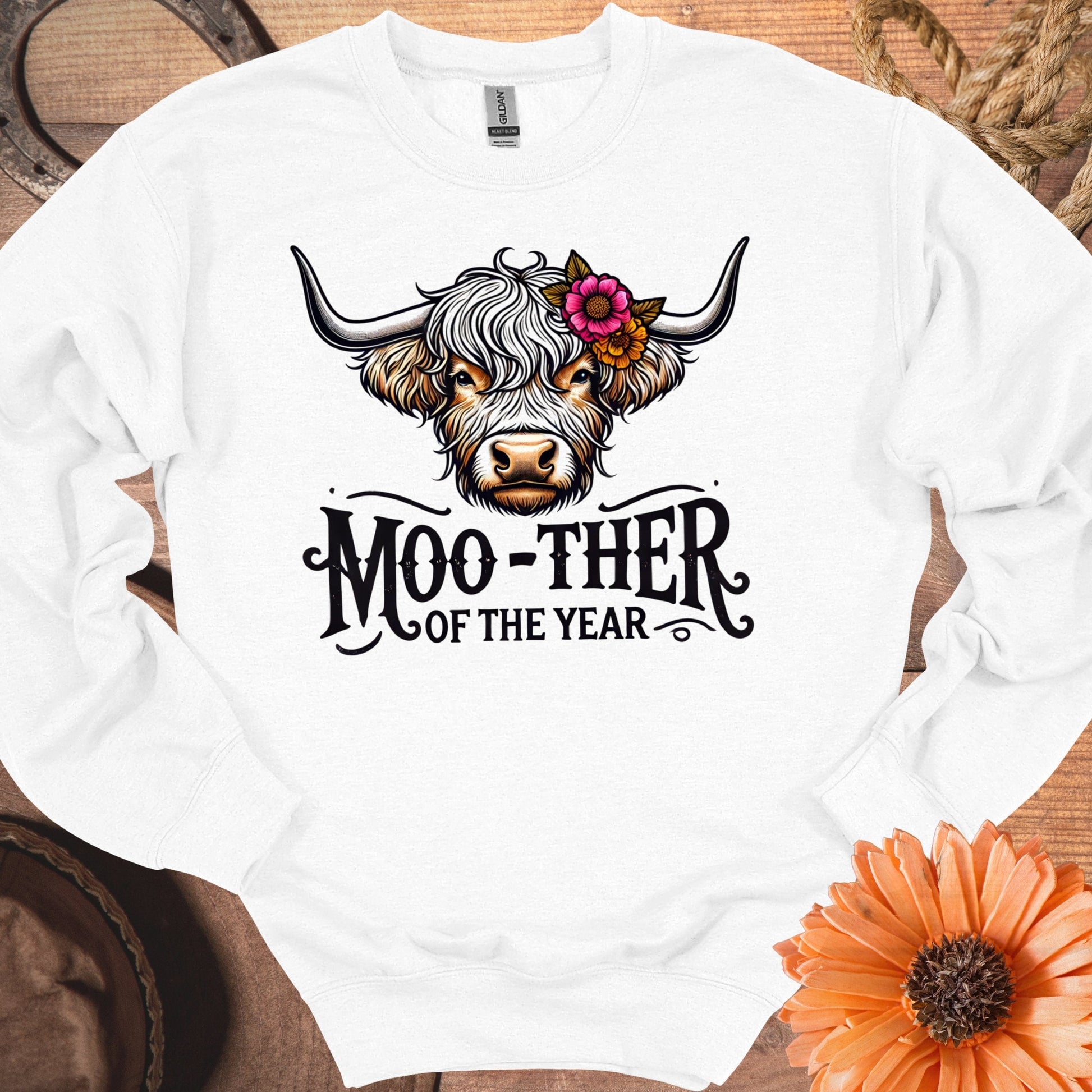 High Quality Moo-ther of the Year Sweatshirt product type