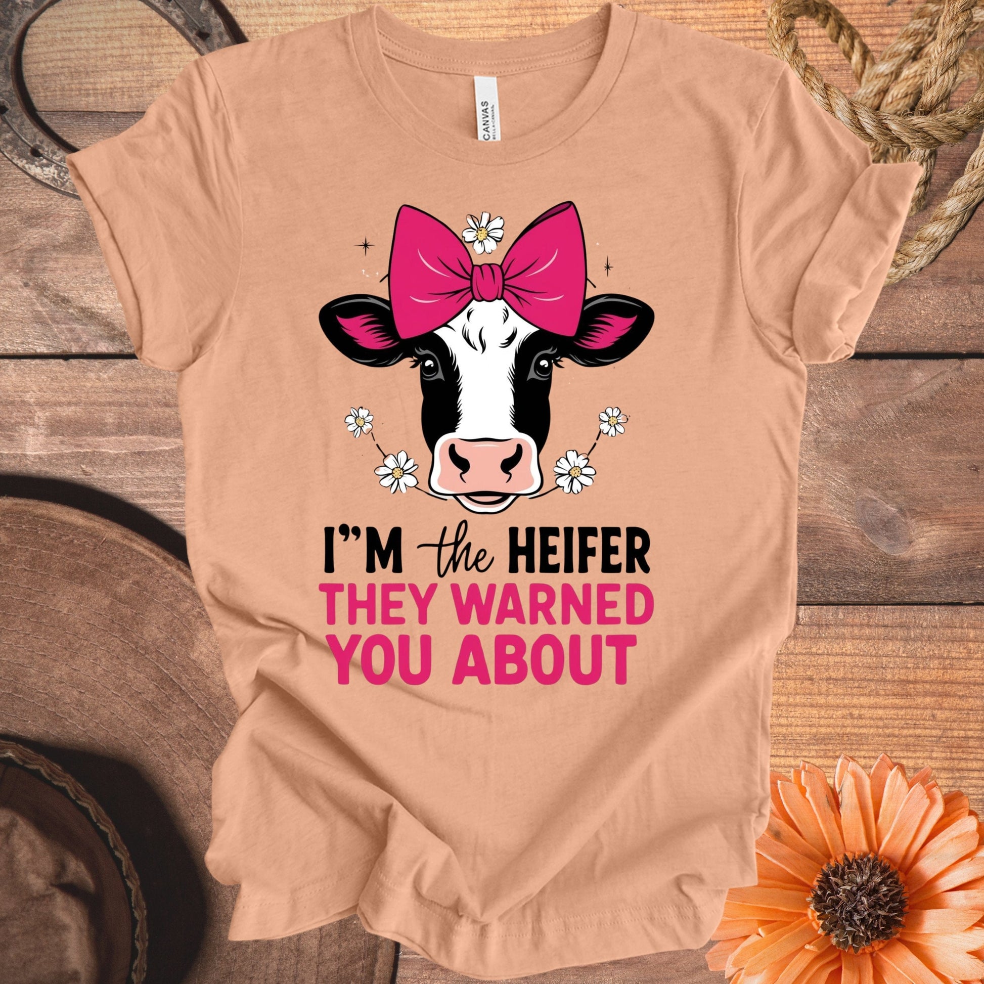 I'm the Heifer They Warned You About T-shirt product