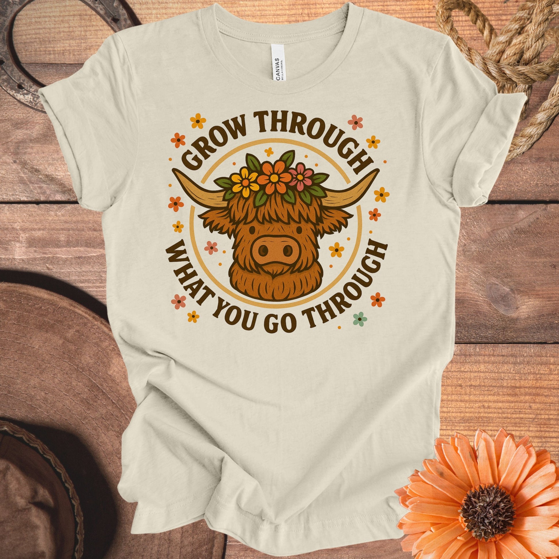 Grow Through What You Go Through T-shirt product type