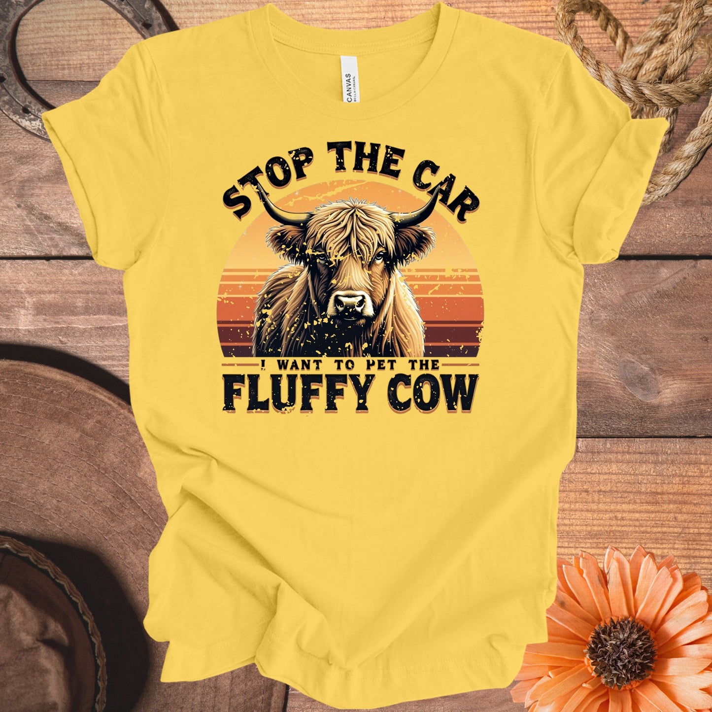 Stop The Car Want To Pet The Fluffy Cow product type