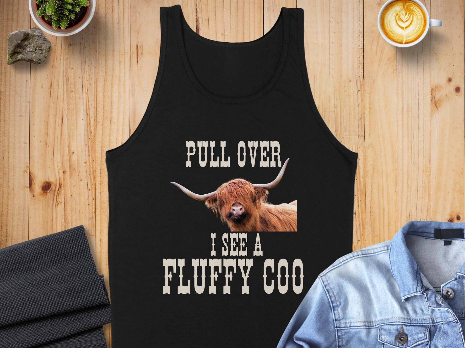 Pull Over I See A Fluffy Coo Tank Top product