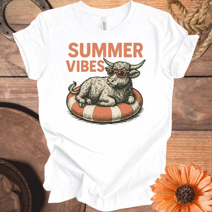 Summer Vibes Graphic Tee Shirt Cute Fun product type