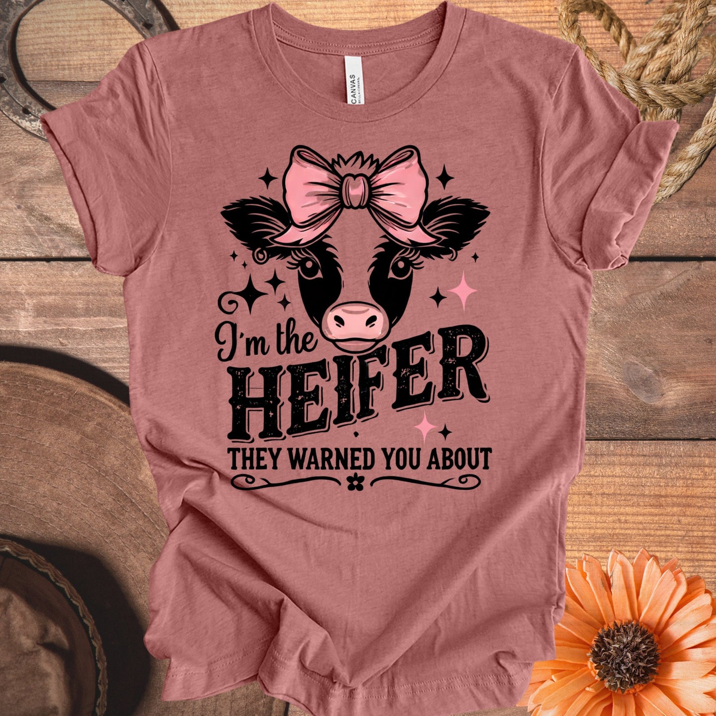 I'm the Heifer They Warned You About Graphic Tee product type