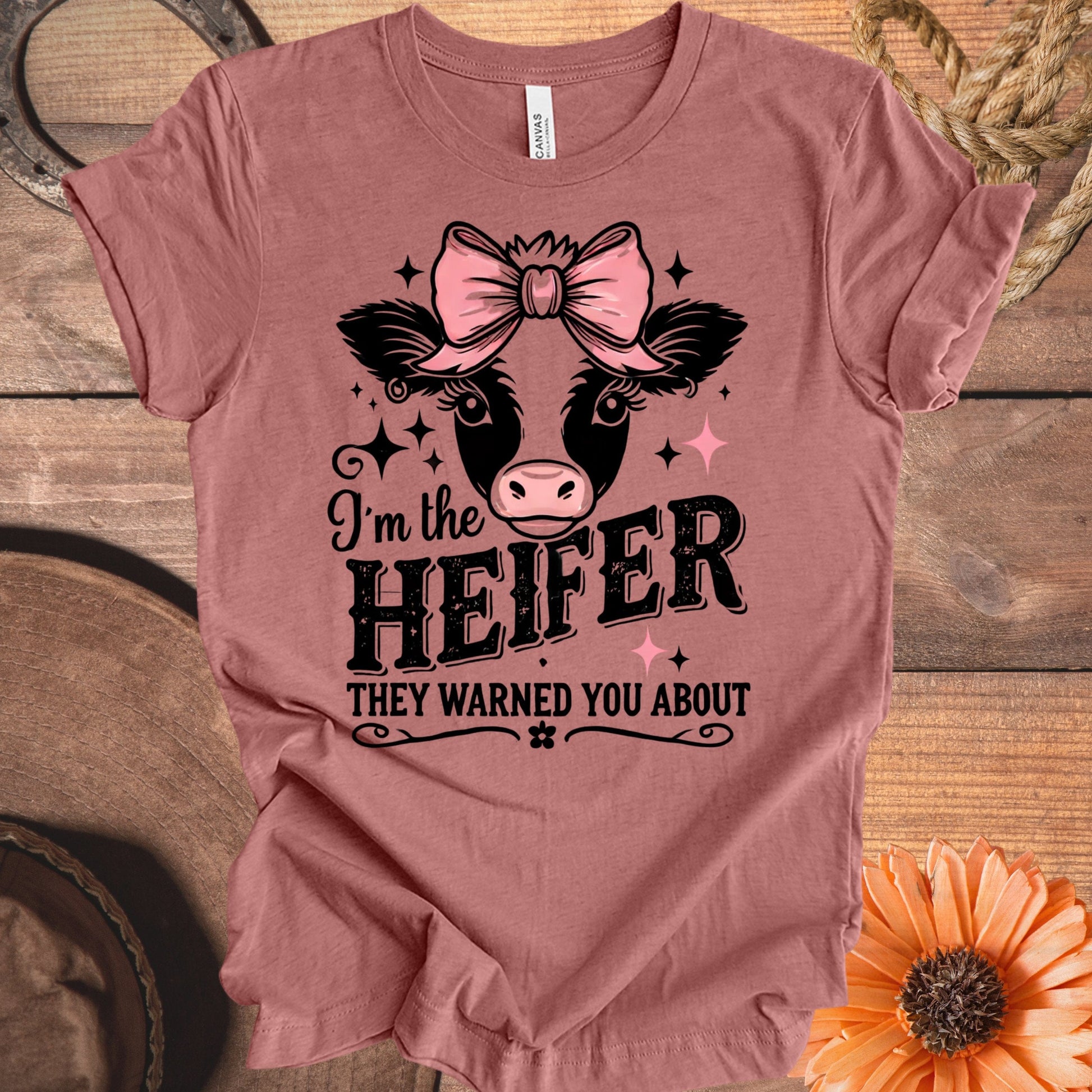 I'm the Heifer They Warned You About Graphic Tee product type
