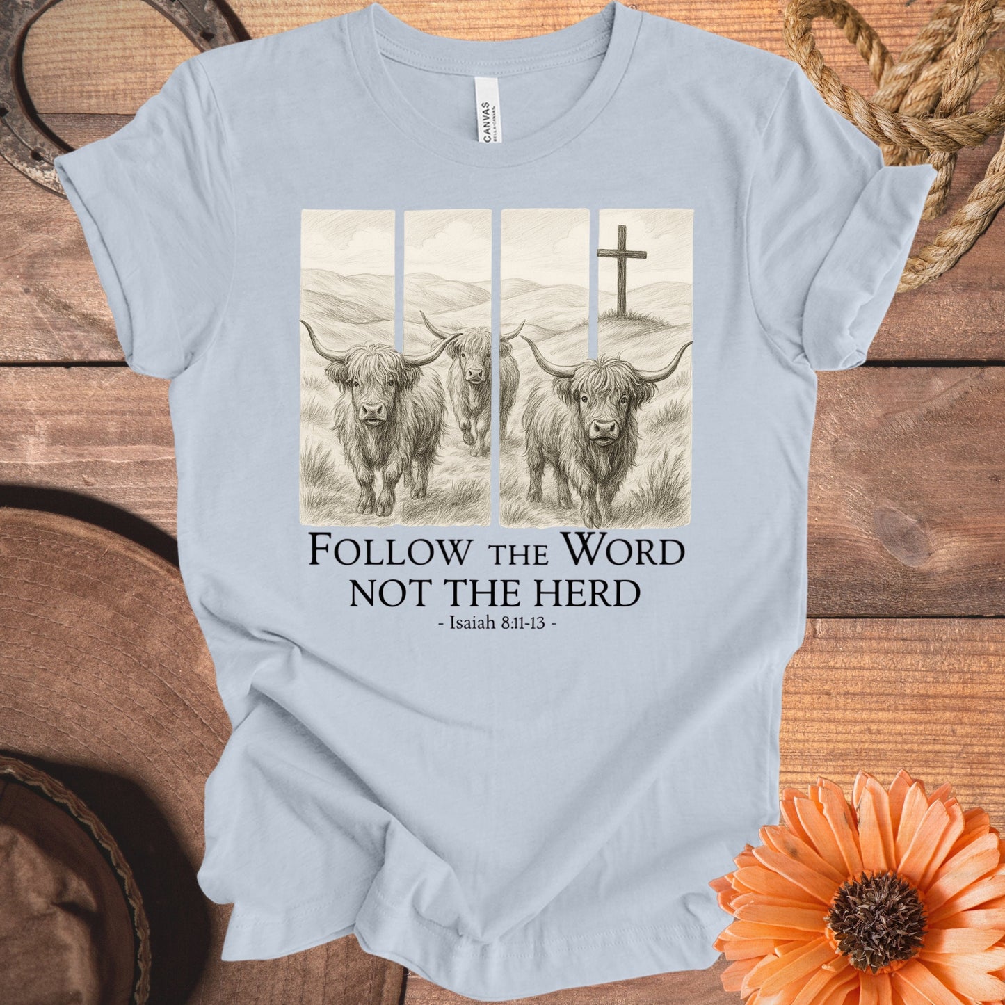 Follow the Word Not the Herd Shirt product type