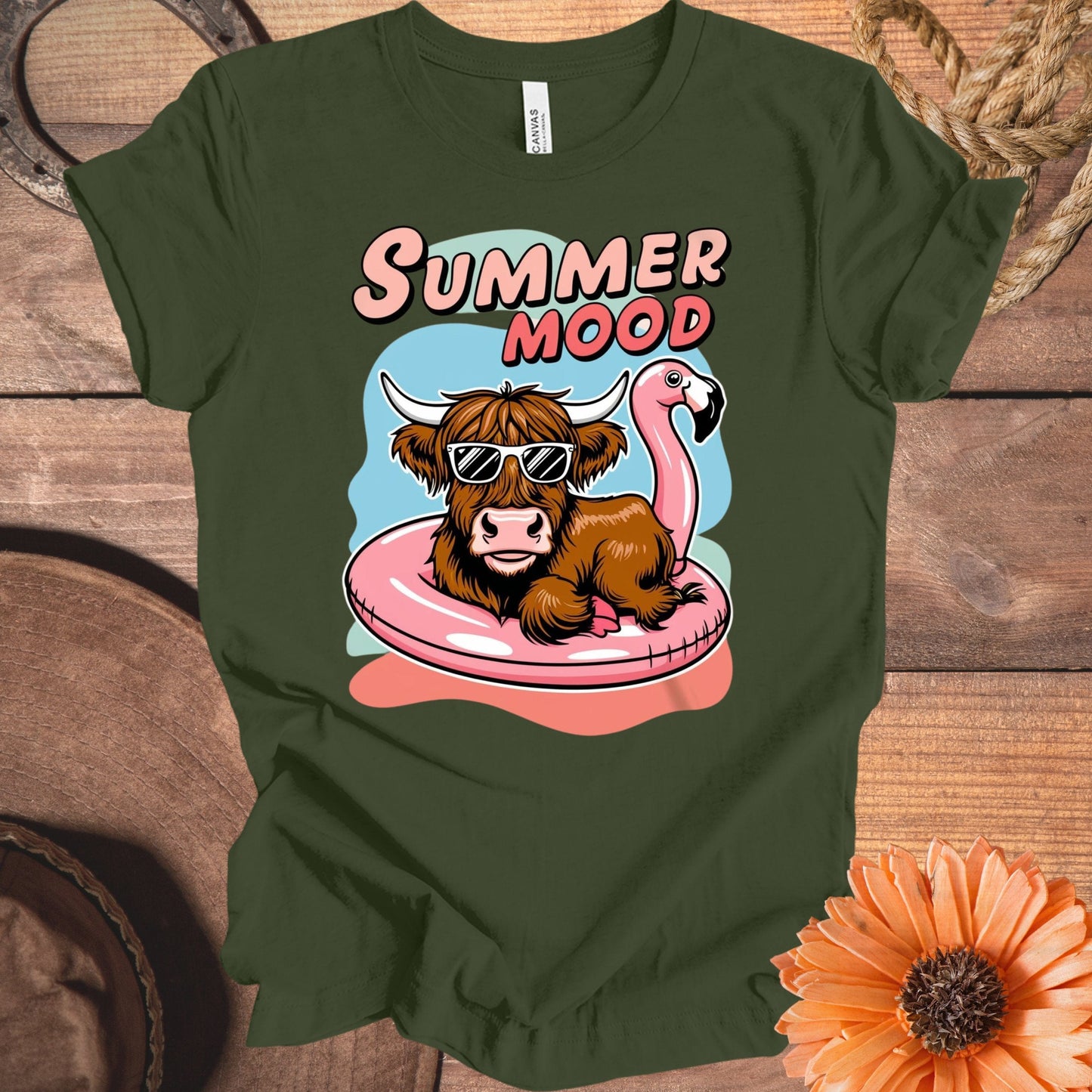Summer Mood Graphic Print T-Shirt Casual Product