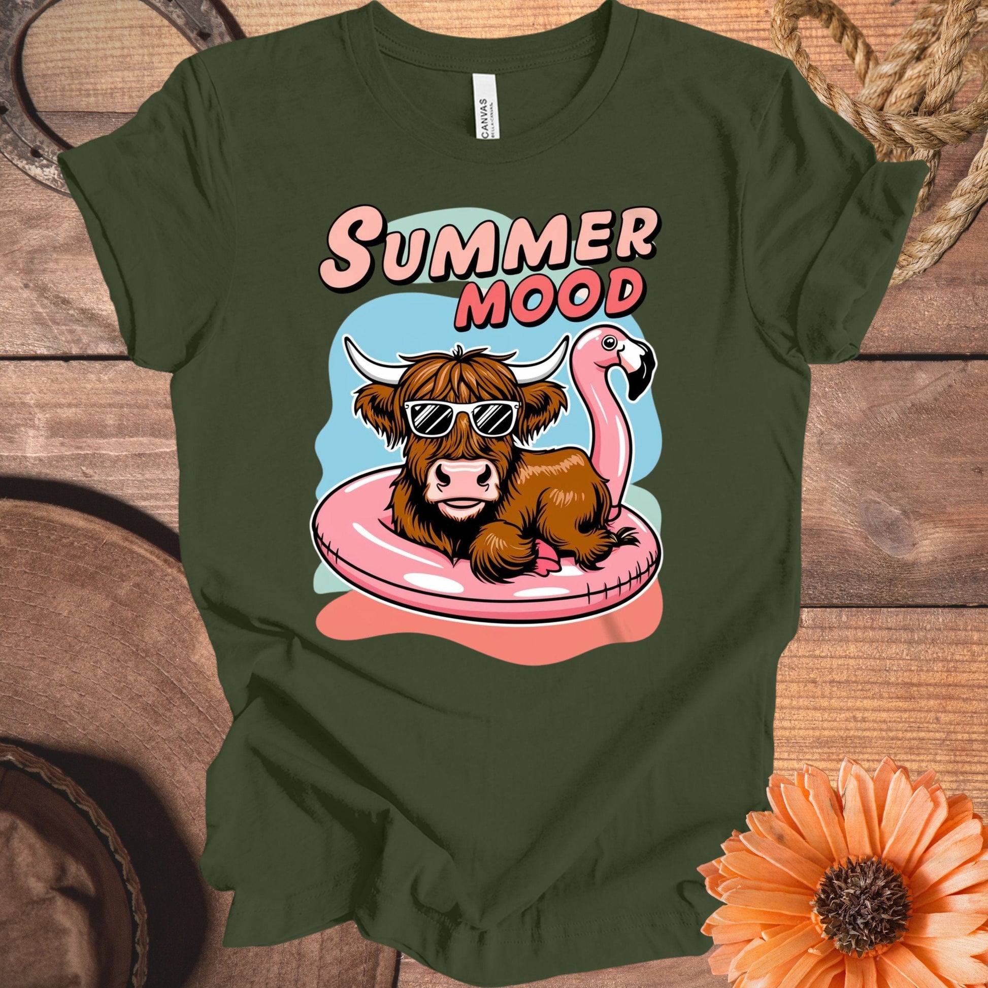 Summer Mood Graphic Print T-Shirt Casual Product