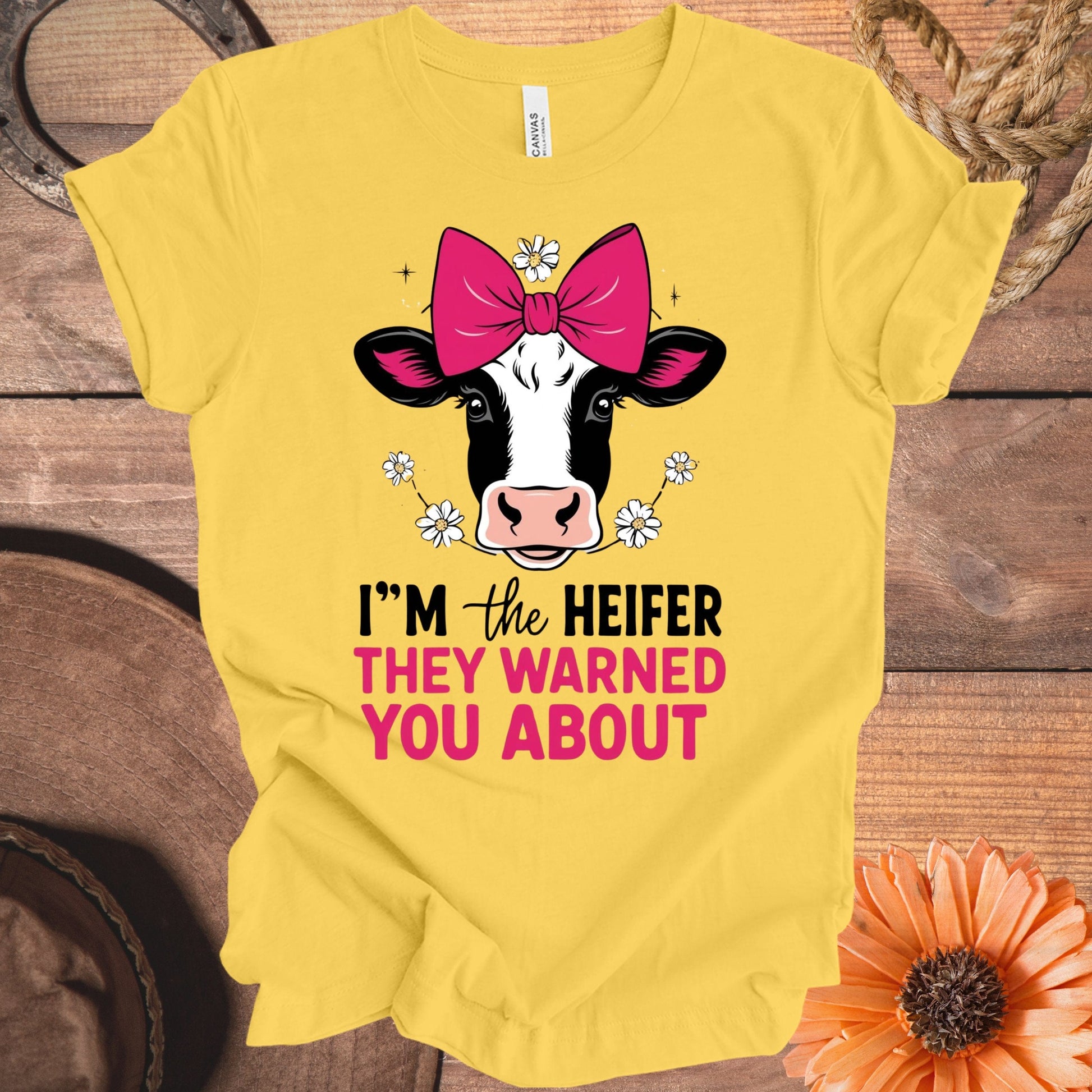 I'm The Heifer They Warned You About Shirt product
