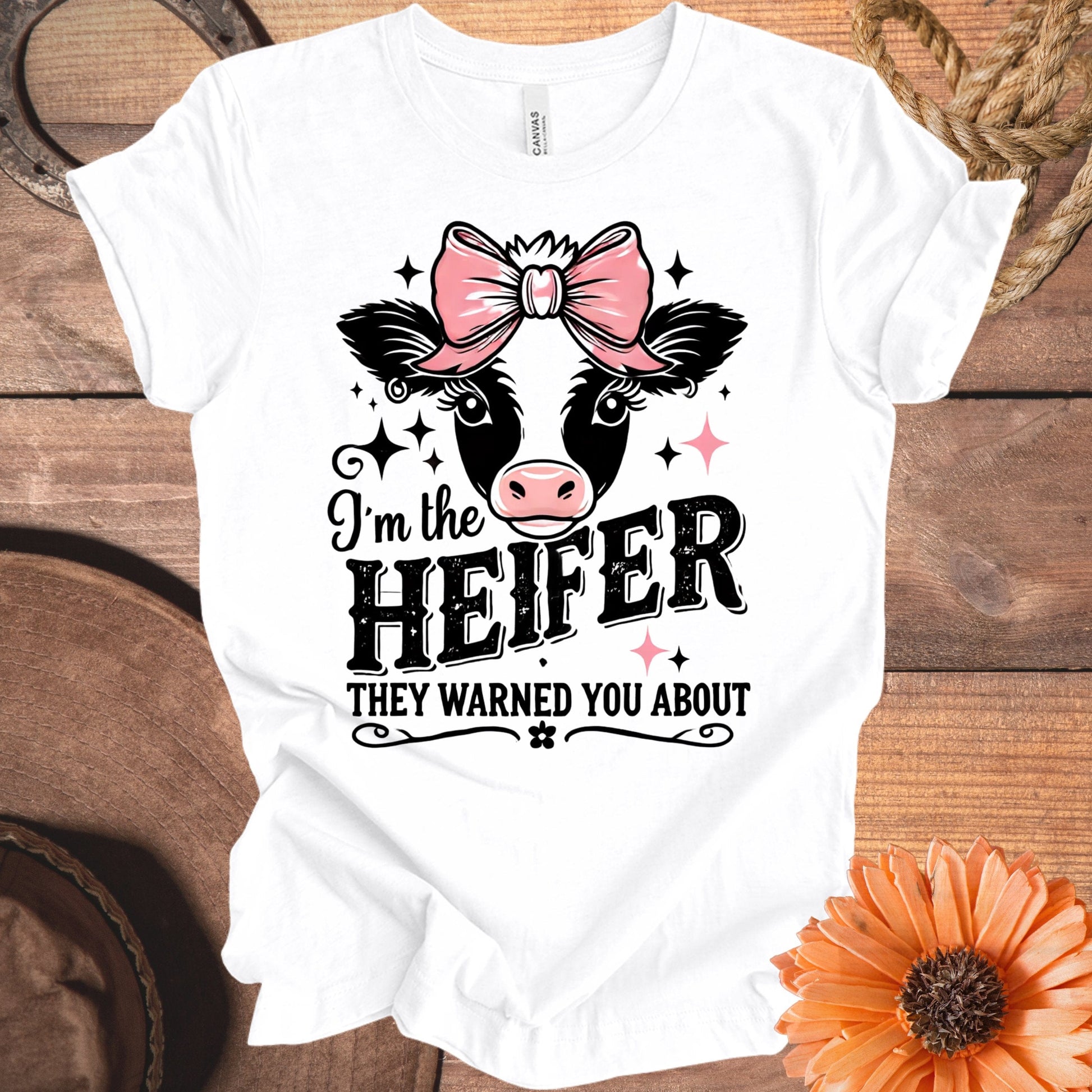 I'm The Heifer They Warned You About T-shirt product