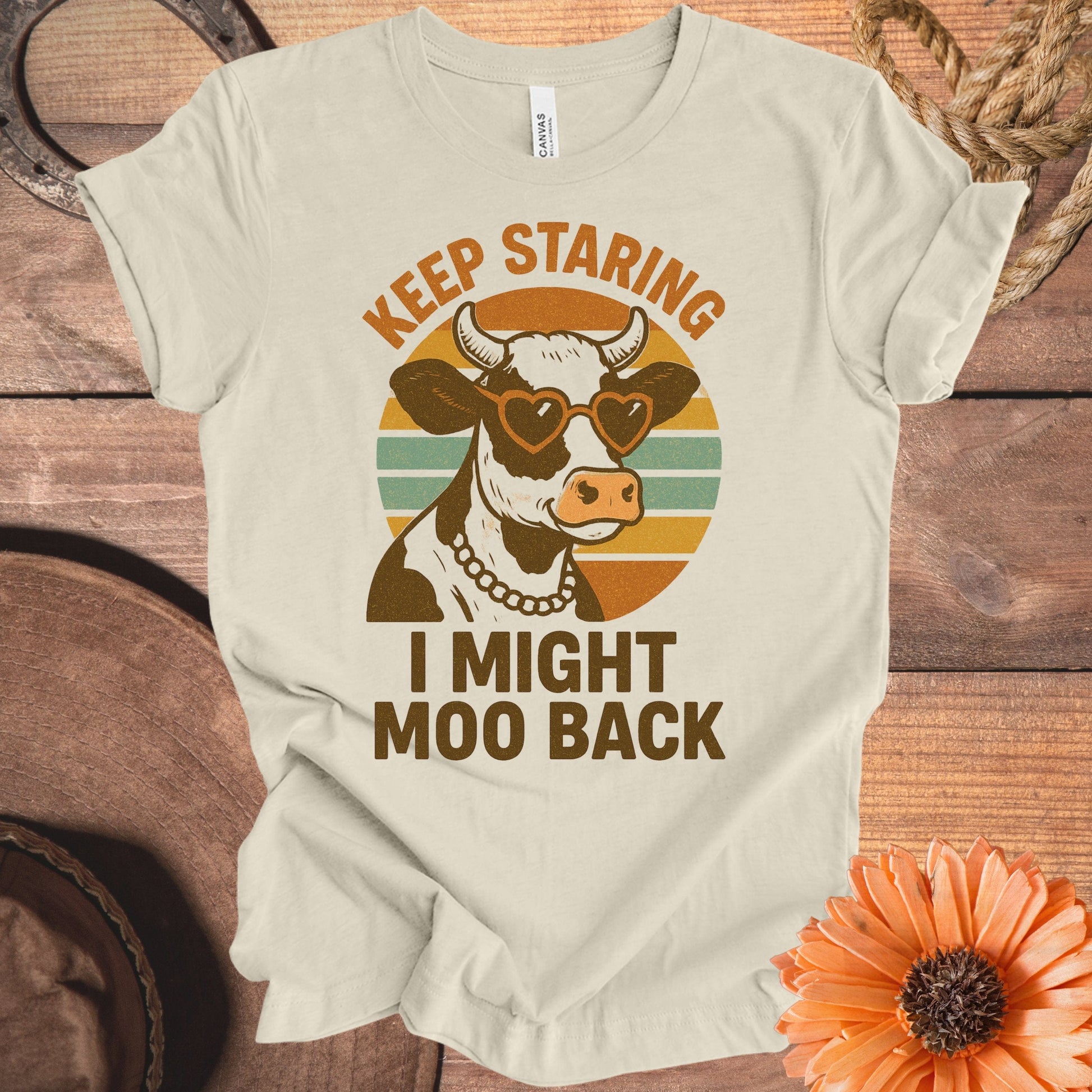 Keep Staring I Might Moo Back T-Shirt product