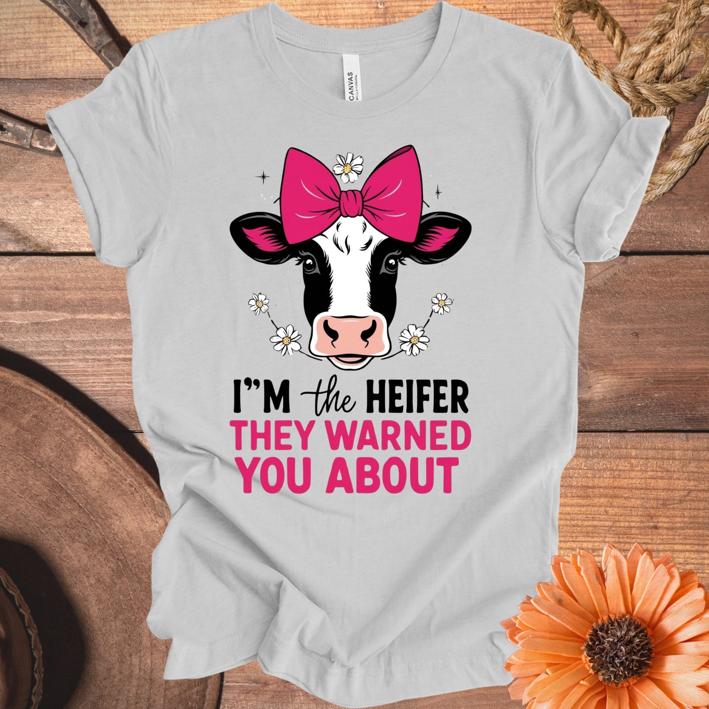 I'm the Heifer They Warned You About T-Shirt product